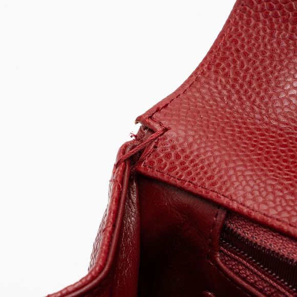 Chanel Caviar Leather Classic Jumbo Single Flap Bag - Picture 11 of 14